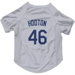 Los Angeles Dodgers Burt Hooton Gray Pet Jersey for Dog & Cat