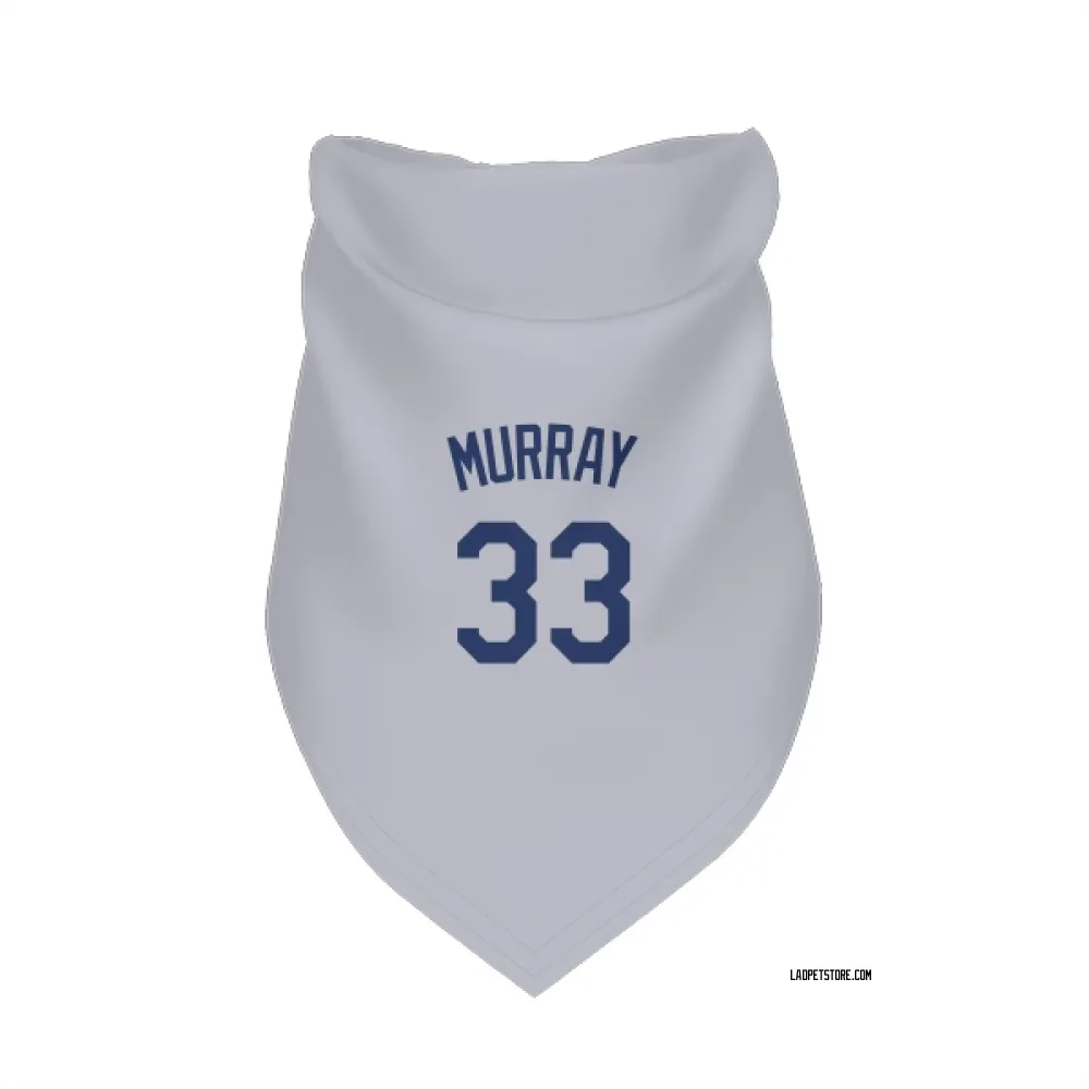 Los Angeles Dodgers Eddie Murray Gray Pet Bandana for Dog & Cat