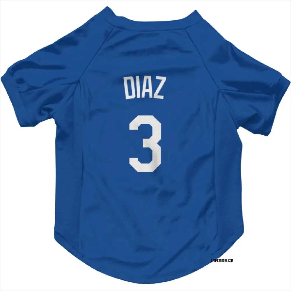 Los Angeles Dodgers Edwin Diaz Royal Pet Jersey for Dog & Cat