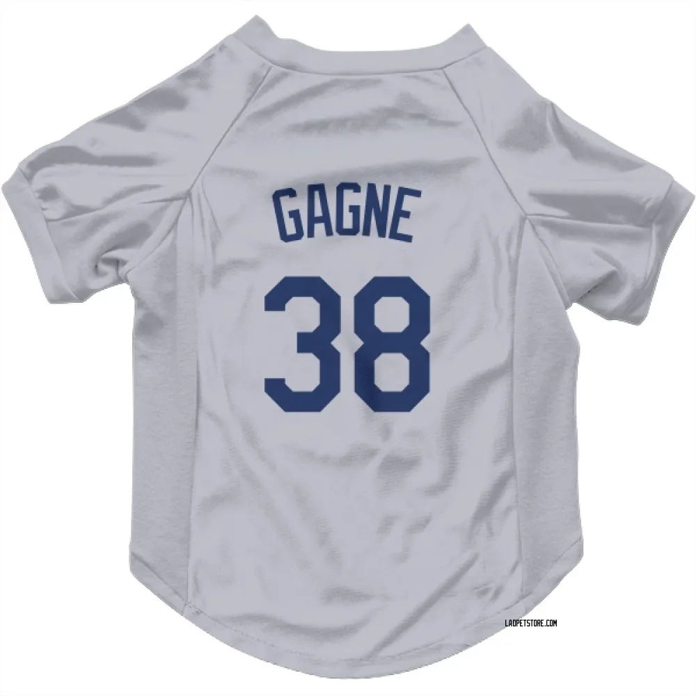 Los Angeles Dodgers Eric Gagne Gray Pet Jersey for Dog & Cat