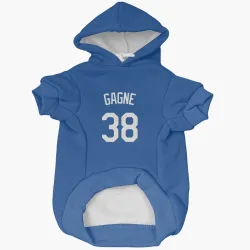 Los Angeles Dodgers Eric Gagne Royal Pet Hoodie for Dog & Cat