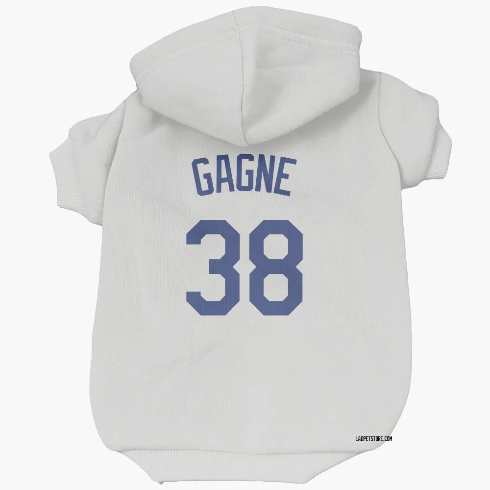 Los Angeles Dodgers Eric Gagne White Pet Hoodie for Dog & Cat