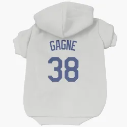 Los Angeles Dodgers Eric Gagne White Pet Hoodie for Dog & Cat