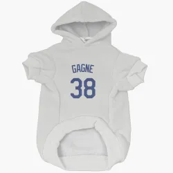 Los Angeles Dodgers Eric Gagne White Pet Hoodie for Dog & Cat