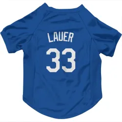 Los Angeles Dodgers Eric Lauer Royal Pet Jersey for Dog & Cat