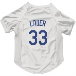 Los Angeles Dodgers Eric Lauer White Pet Jersey for Dog & Cat