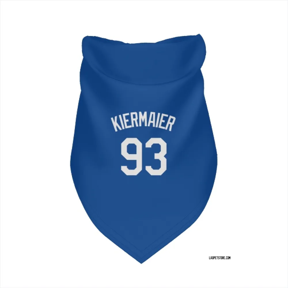 Los Angeles Dodgers Kevin Kiermaier Royal Pet Bandana for Dog & Cat