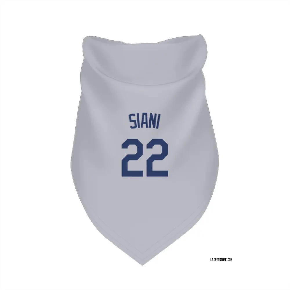 Los Angeles Dodgers Michael Siani Gray Pet Bandana for Dog & Cat