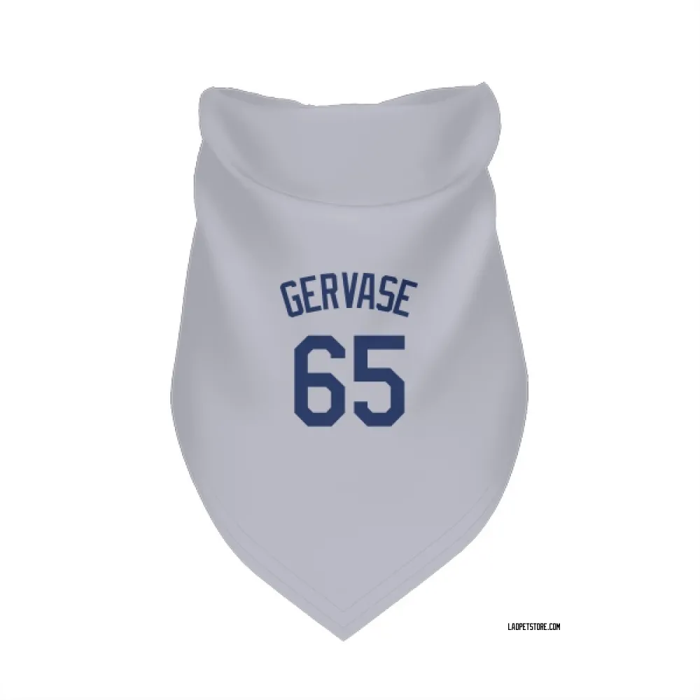 Los Angeles Dodgers Paul Gervase Gray Pet Bandana for Dog & Cat