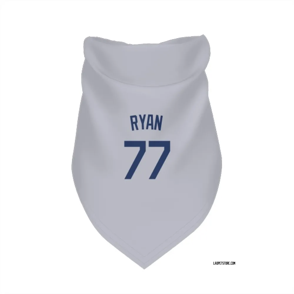 Los Angeles Dodgers River Ryan Gray Pet Bandana for Dog & Cat