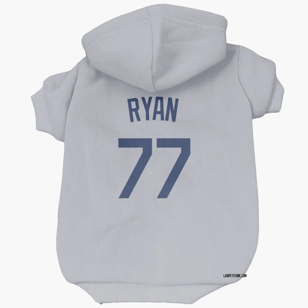 Los Angeles Dodgers River Ryan Gray Pet Hoodie for Dog & Cat