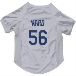 Los Angeles Dodgers Ryan Ward Gray Pet Jersey for Dog & Cat