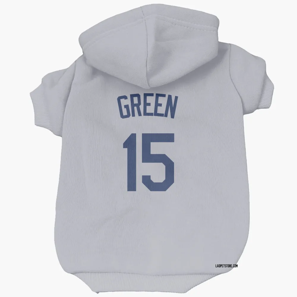 Los Angeles Dodgers Shawn Green Gray Pet Hoodie for Dog & Cat