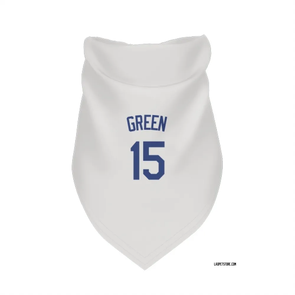 Los Angeles Dodgers Shawn Green White Pet Bandana for Dog & Cat