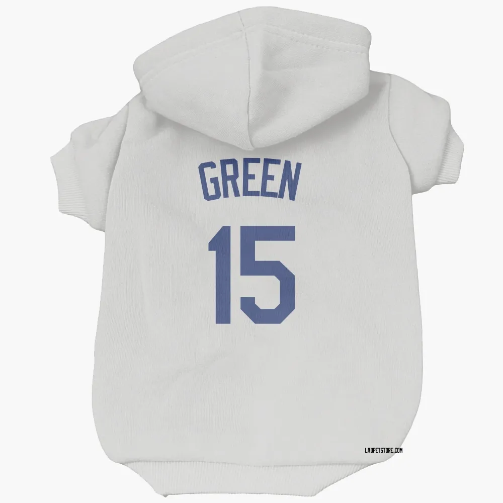 Los Angeles Dodgers Shawn Green White Pet Hoodie for Dog & Cat