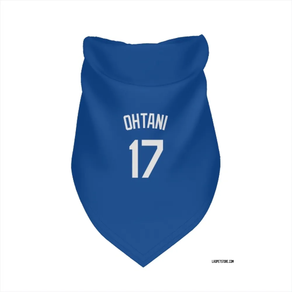 Los Angeles Dodgers Shohei Ohtani Royal Pet Bandana for Dog & Cat