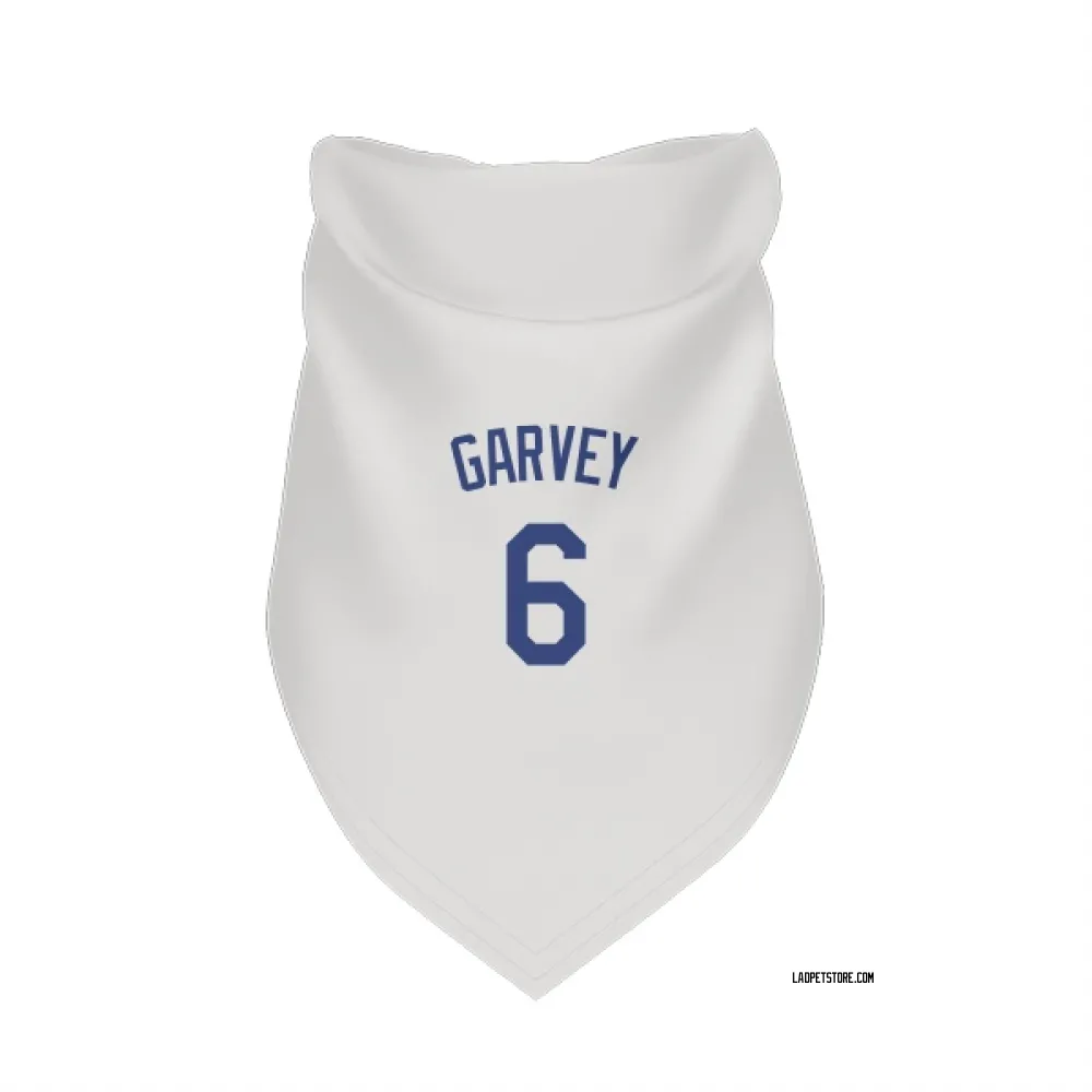 Los Angeles Dodgers Steve Garvey White Pet Bandana for Dog & Cat