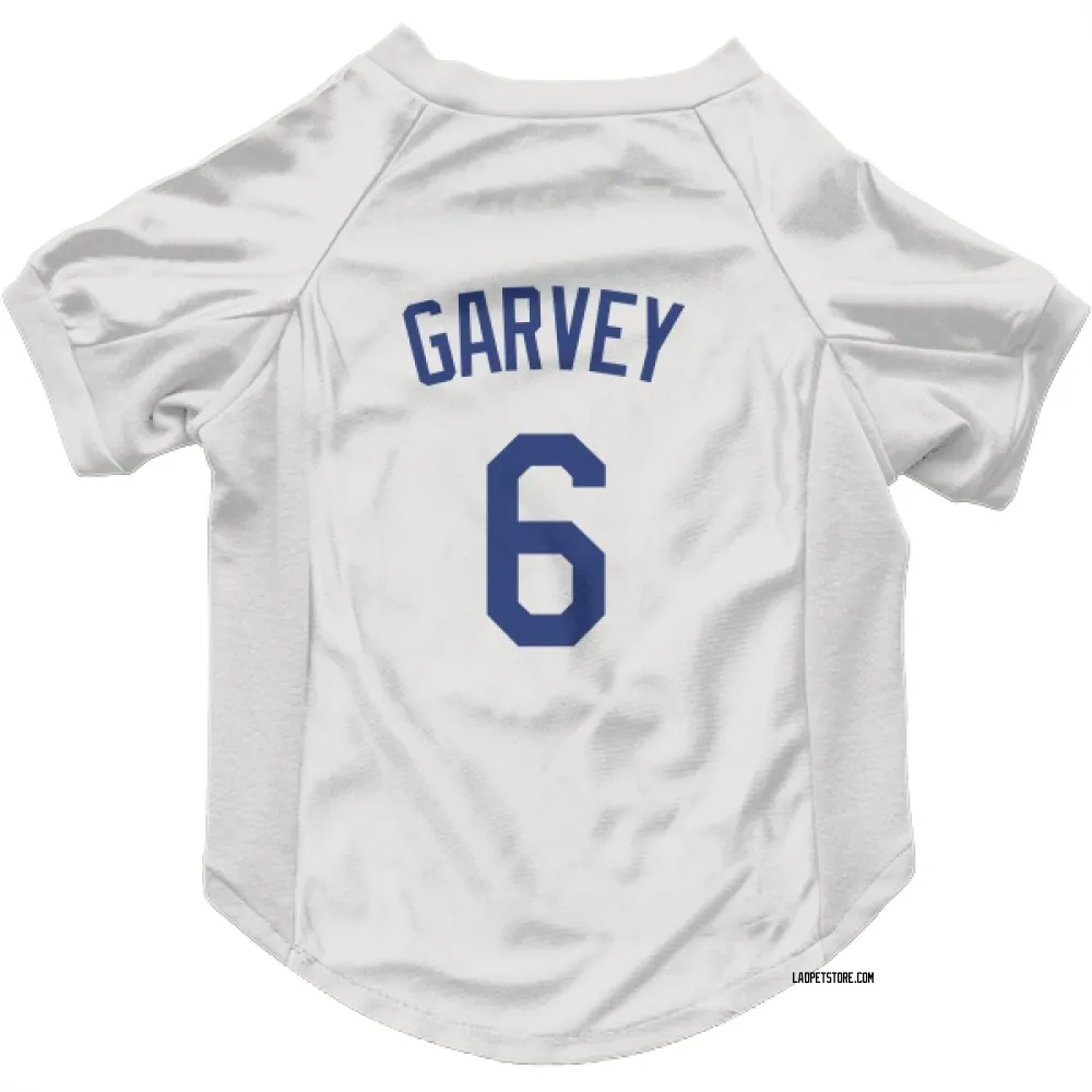 Los Angeles Dodgers Steve Garvey White Pet Jersey for Dog & Cat